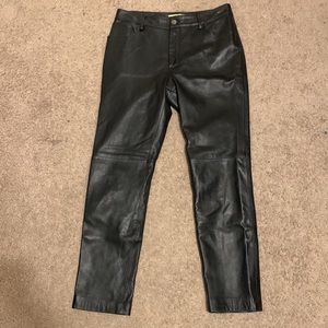 Gianni bini leather pants